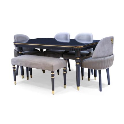 لاک پشتی 6 نفره با نیمکت