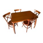 میز و صندلی ناهار خوری مدل لهستانی X