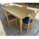 میز و صندلی ناهارخوری 4 نفره مدل دوتیرک kh06 - Image 2