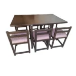 میز و صندلی ناهارخوری شش نفره گالری والریان مدل Kamja-2206 - Image 2