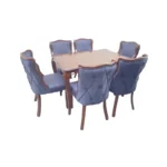 میز و صندلی ناهارخوری 6 نفره مدل felamingo006 - Image 2