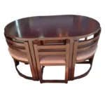 میز و صندلی ناهارخوری 6 نفره مدل کمجا K06 - Image 2