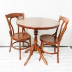 میز و صندلی ناهارخوری 2 نفره مدل lahs-ghalb02 - Image 3