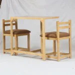 میز و صندلی ناهارخوری دو نفره گالری والریان مدل M-CH-302 - Image 2