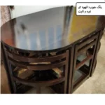 میز و صندلی ناهارخوری 6 نفره مدل کمجا K06 - Image 4