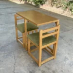 میز و صندلی ناهارخوری دو نفره گالری والریان مدل M-CH-302 - Image 3