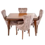 میز و صندلی ناهارخوری 4 نفره مدل chester-04 - Image 5