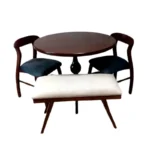 میز و صندلی ناهارخوری 4 نفره مدل نیمکت دار 04