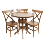 میز و صندلی ناهارخوری 3 نفره مدل lahs2tir-03