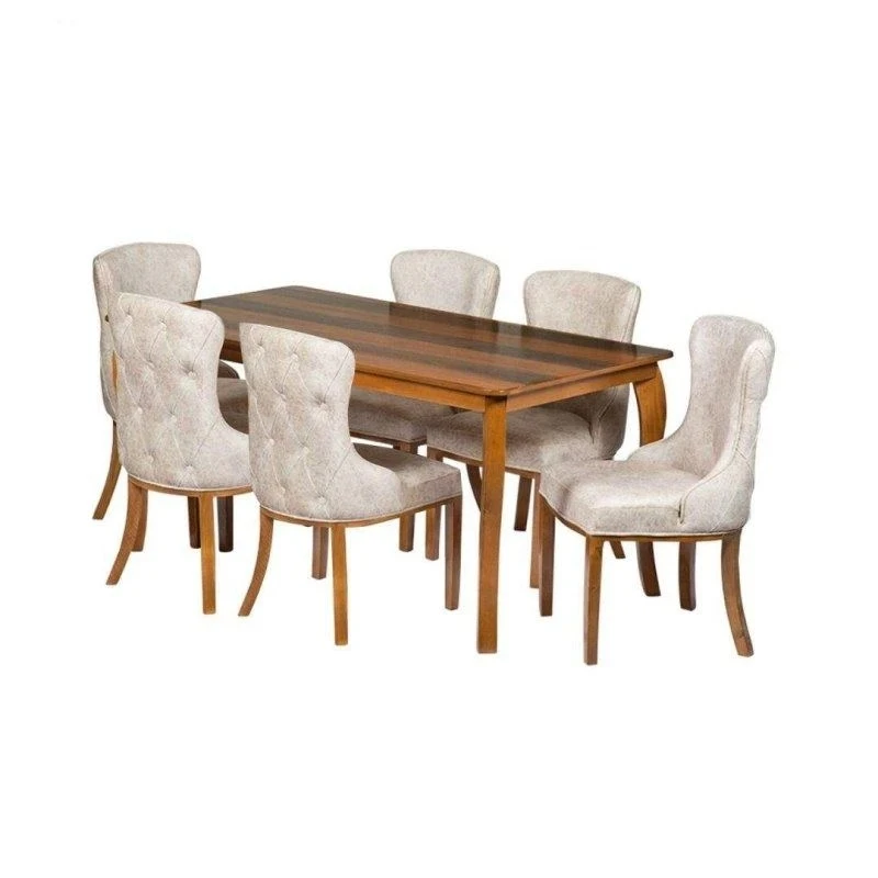 f67aa42d2dcd9309680176c6145c4d7283f0f9e6_1729161555 میز و صندلی ناهارخوری 6 نفره مدل چستر 003 - Image 1