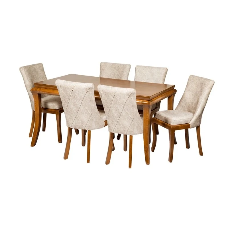 01272a57ef7614d2e9fb439e011d30848e13a4e1_1729165211 میز و صندلی ناهارخوری 6 نفره مدل ویکتوریا - Image 1