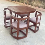 میز و صندلی ناهارخوری چهار نفره گالری والریان مدل M-CH-104 - Image 3