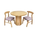 میز و صندلی ناهارخوری دو نفره گالری والریان مدل M-CH-202