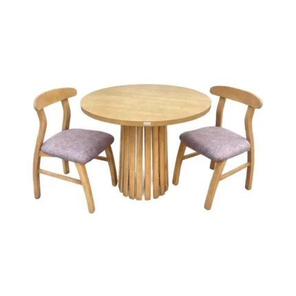 میز و صندلی ناهارخوری دو نفره گالری والریان مدل M-CH-202