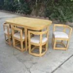 میز و صندلی ناهارخوری شش نفره گالری والریان مدل M-CH-1606 - Image 2