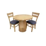 میز و صندلی ناهارخوری دو نفره گالری والریان مدل M-CH-702 - Image 3