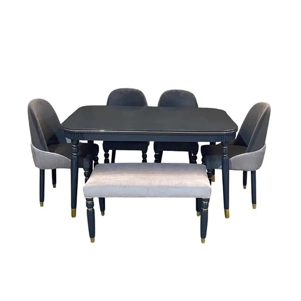29e694408167506d0b1ee383f755e6a2538be764_1754288637 میز و صندلی ناهارخوری شش نفره گالری والریان مدل M-CH-106 - Image 1