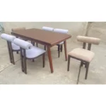 میز و صندلی ناهارخوری شش نفره گالری والریان مدل M-CH-1506 - Image 2