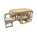 میز و صندلی ناهارخوری شش نفره گالری والریان مدل M-CH-1606 - Image 3