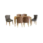 میز و صندلی ناهارخوری شش نفره گالری والریان مدل SH-Chester-2806 - Image 6