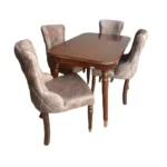 میز و صندلی ناهارخوری 4 نفره مدل chester04 - Image 2