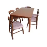 میز و صندلی ناهارخوری 6 نفره مدل خرچنگی kh.06