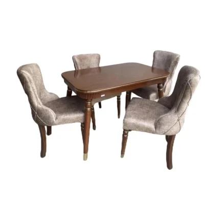 میز و صندلی ناهارخوری 4 نفره مدل chester04