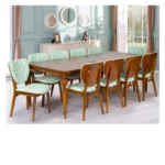 میز و صندلی ناهارخوری 10 نفره مدل هامون کد H10 - Image 2