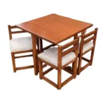 میز و صندلی ناهارخوری چهار نفره گالری والریان مدل M-CH-404 - Image 3