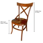 میز و صندلی ناهارخوری چهار نفره گالری والریان مدل Lah X-2804 - Image 2