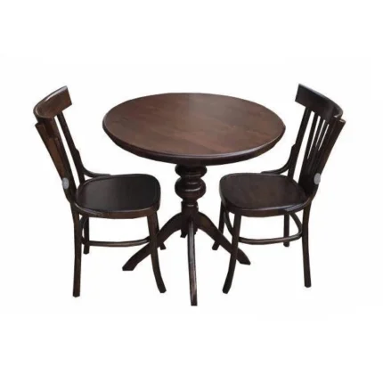 میز و صندلی ناهارخوری 2 نفره مدل لهستانی L02