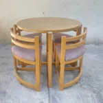 میز و صندلی ناهارخوری چهار نفره گالری والریان مدل M-CH-904 - Image 5