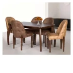 میز و صندلی ناهارخوری 6 نفره مدل bogatti-06 - Image 2