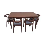 میز و صندلی ناهارخوری شش نفره گالری والریان مدل C-2906 - Image 2