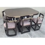 میز و صندلی ناهارخوری شش نفره گالری والریان مدل M-CH-706 - Image 2