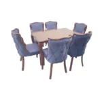 میز و صندلی ناهارخوری شش نفره گالری والریان مدل FLA-2306