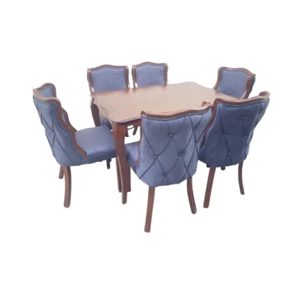 میز و صندلی ناهارخوری شش نفره گالری والریان مدل FLA-2306