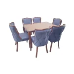 میز و صندلی ناهارخوری شش نفره گالری والریان مدل FLA-2306 - Image 5
