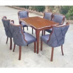 میز و صندلی ناهارخوری شش نفره گالری والریان مدل FLA-2306 - Image 3